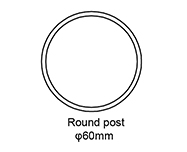 Round Post