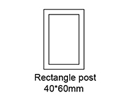 A Rectangle Post
